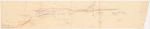 Hauptbahnhof Dortmund. Zum Projekt gehörend: Hermann Jansen, Bebauungsplan Dortmund: Linienplan der Eisenbahn 1:2000