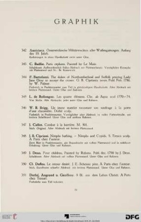 Graphik (Nr. 342-392)