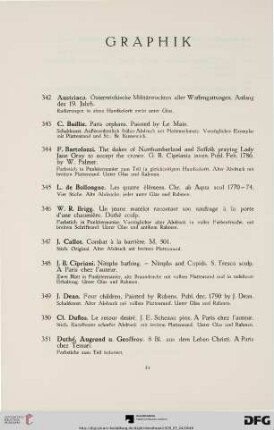 Graphik (Nr. 342-392)