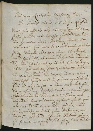 12 lat. Briefe, Franeker u. Schwalbach 1686–1698