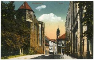 Großenhain. Ruine