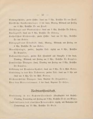 13-14, Rechtswissenschaft