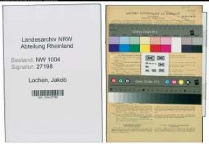 Entnazifizierung Jakob Lochen , geb. 30.05.1906 ()