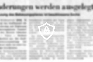 Änderungen werden ausgelegt