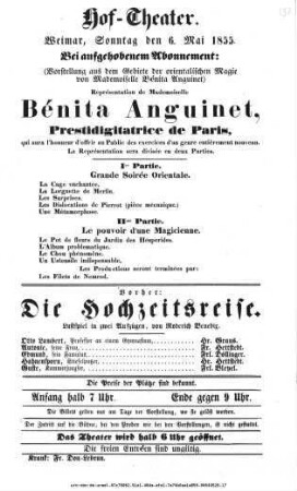 Die Hochzeitsreise