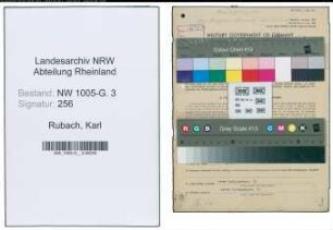 Entnazifizierung Karl Rubach , geb. 22.09.1879 (Geschaeftsfuehrer)
