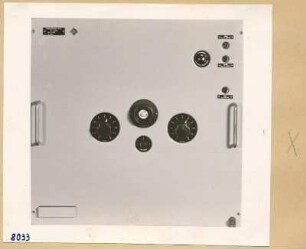 Präzisionsfrequenzmessplatz, Einschub HF 2921 ; Foto 1953