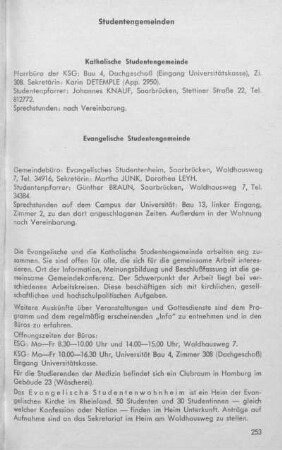 Studentengemeinden