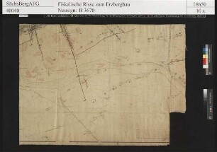 Grubenbau in Morgenstern samt Neuer Morgenstern Erbstolln sowie von Himmelfahrt Fundgrube