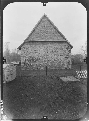 Ellrich. Hospitalkirche St. Spiritus (13. Jh.). Ansicht von Westen