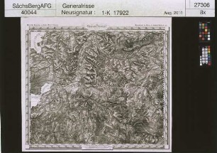 Topographischer Atlas des Königreichs Sachsen (Oberreitscher Atlas 1819-1860, Umdruckausgabe); Zwickau