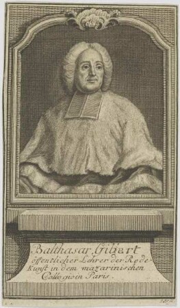 Bildnis des Balthasar Gibert