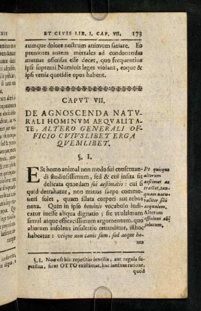 173-181, Caput VII