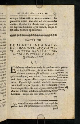 173-181, Caput VII