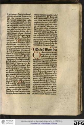 CVIII. De sancto Dominico.