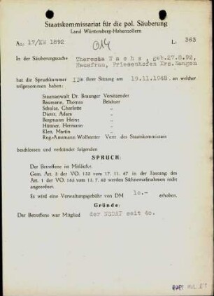 Wachs, Theresia