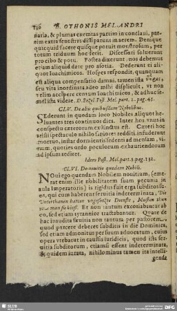 CLVI. De novitio quodam Nobili