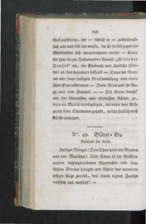 Nro. 49. Blätter-Erz