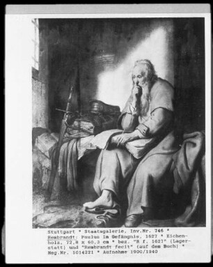 Paulus im Gefängnis