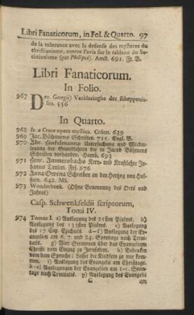 Libri Fanaticorum