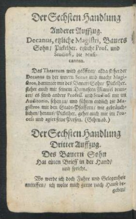 Dritter Auffzug.
