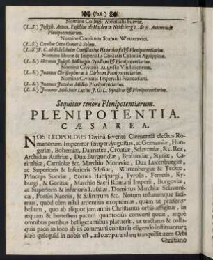 28-30, Plenipotentia. Caesarea