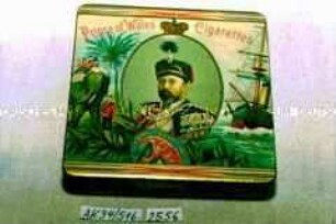 Blechdose für 20 Stück "Prince of Wales Cigarettes"