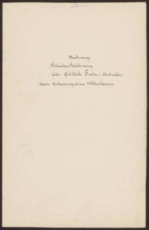 Trefz, Gottlieb, Bauer Bau eines Wohnhauses