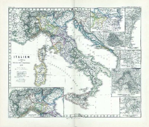 Italien von 1492 bis zum Frieden von Campoformio 1797