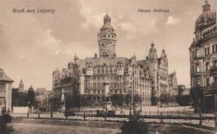 Gruß aus Leipzig: Neues Rathaus