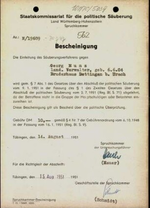 Munz, Georg