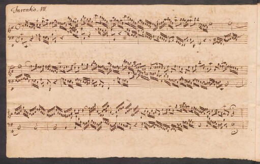 Inventionen; cemb; e-Moll; BWV 778