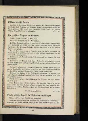 Kitchener verläßt London.