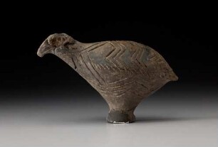 Vogelförmige Tonfigur