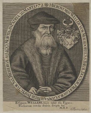 Bildnis des Hieronymus Weller von Molsdorff