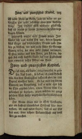 Zwey und zwanzigstes Kapitel.