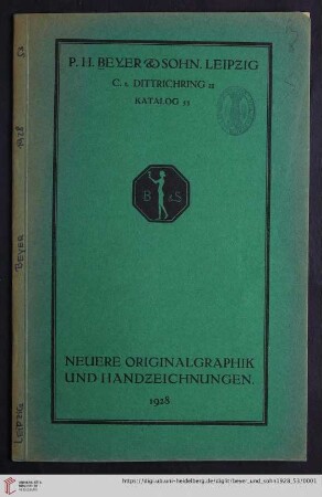 Neuere Originalgraphik und Handzeichnungen