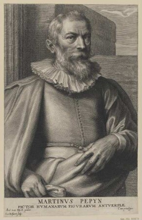 Bildnis des Martinvs Pepyn