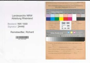 Entnazifizierung Richard Reinstaedtler, geb. 16.09.1912 (Ingenieur)