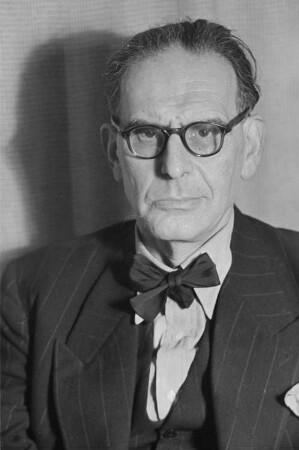 Porträtaufnahmen des Dirigenten Otto Klemperer