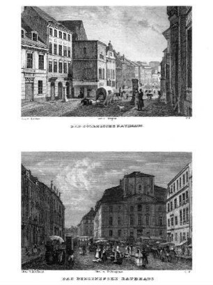 Tafel: Das Cöllnische Rathaus; Das Berlinische Rathaus