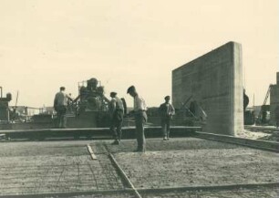 Reichsautobahn Berlin-Hannover bei Möser, Deutschland, 1936