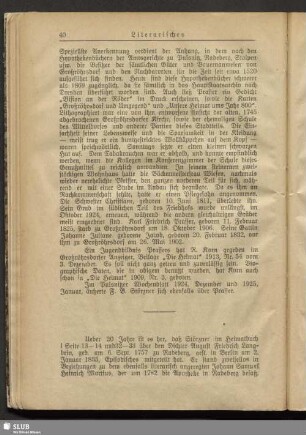 Literarisches