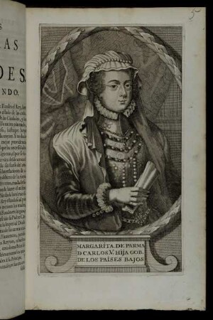 Margarita De Parma D Carlos V. Hija Gob. De Los Paises Bajos