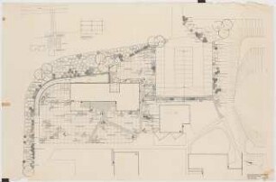 Studentendorf Schlachtensee, Berlin-Zehlendorf Außenanlage: Lageplan, Pflanzplan 1:100