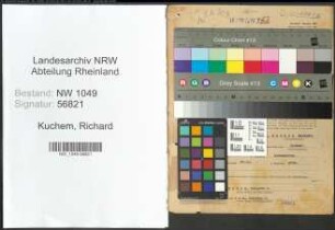 Entnazifizierung Richard Kuchem , geb. 17.01.1898 (Landwirt)