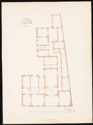 Palais Carl und Paul Eger Tempelhofer Ufer 10/11, Berlin-Kreuzberg: Grundriss OG
