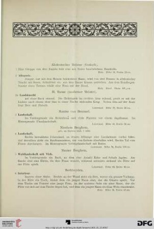 Altdeutsche Meister (Gotisch) (Nr. 1-102)