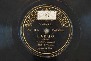Largo / (Händel)