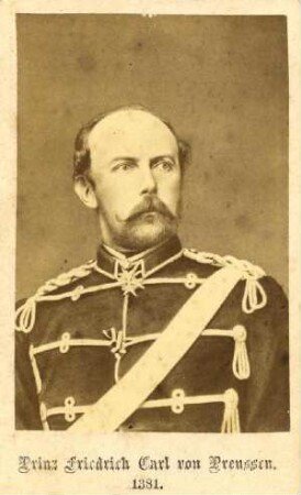 Bildnis von Friedrich Karl (1828-1885), Prinz von Preußen
